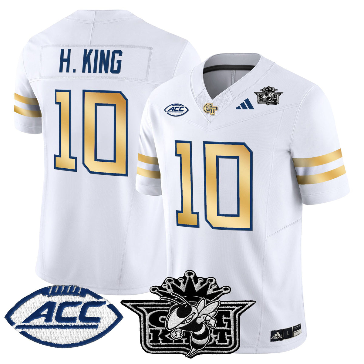 Men's Outkast x Georgia Tech Yellow Jackets 2025 Vapor Limited Jersey - All stitched