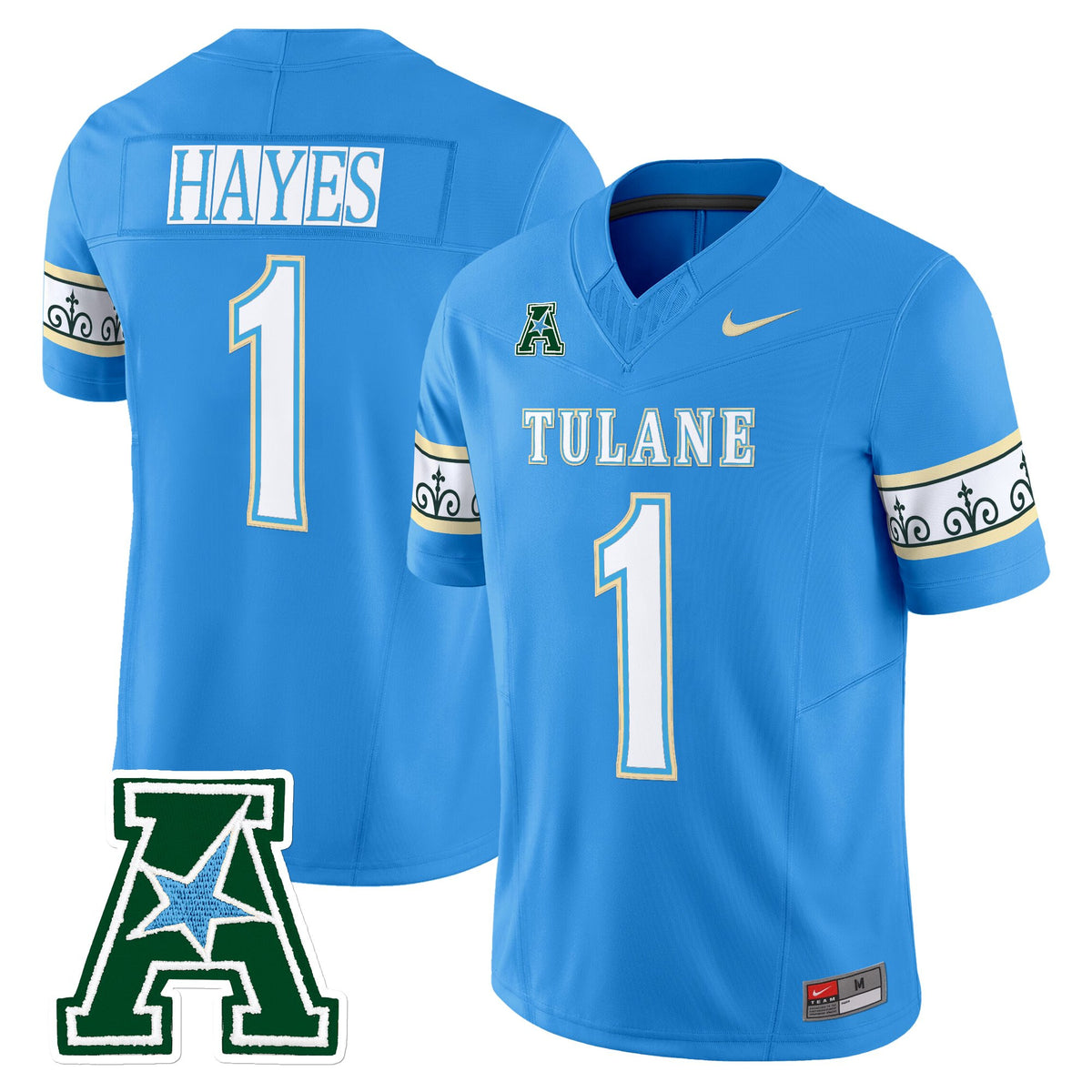 Men's Tulane Green Wave 2025 'City Edition' Vapor Limited Jersey - All Stitched