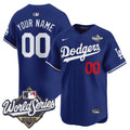 Dodgers 2025 World Series Vapor Premier Limited Custom Jersey V2 - All Stitched