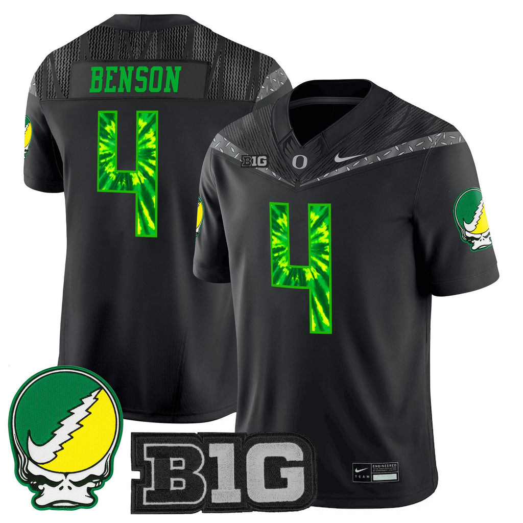 Men's Oregon Ducks 2025 "Grateful Ducks" Vapor Limited Jersey - All Stitched