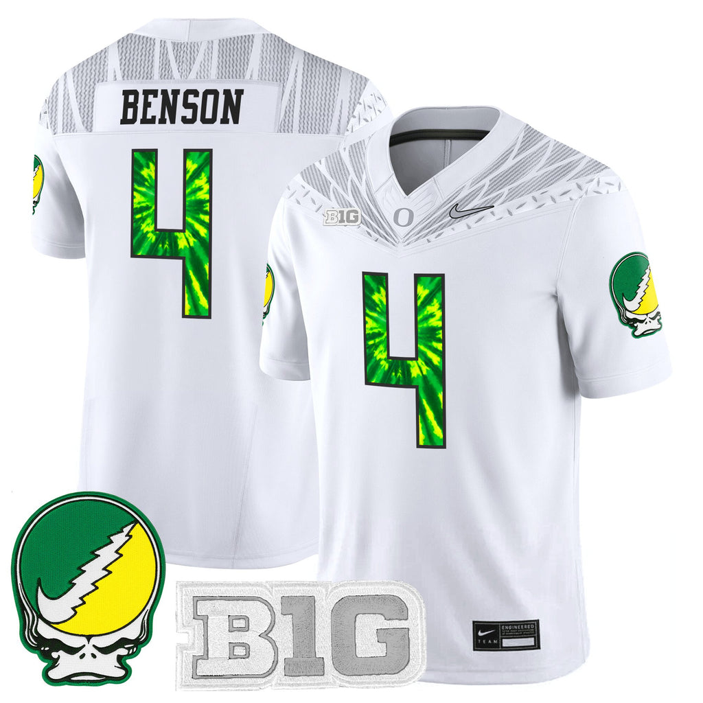 Men's Oregon Ducks 2025 "Grateful Ducks" Vapor Limited Jersey - All Stitched