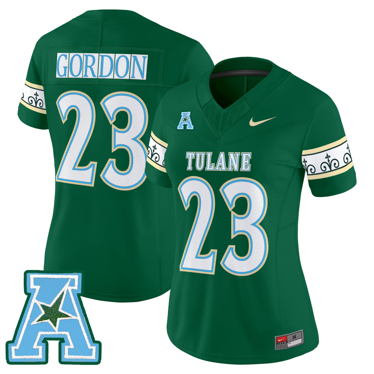 Women's Tulane Green Wave 2025 'City Edition' Vapor Limited Jersey - All Stitched