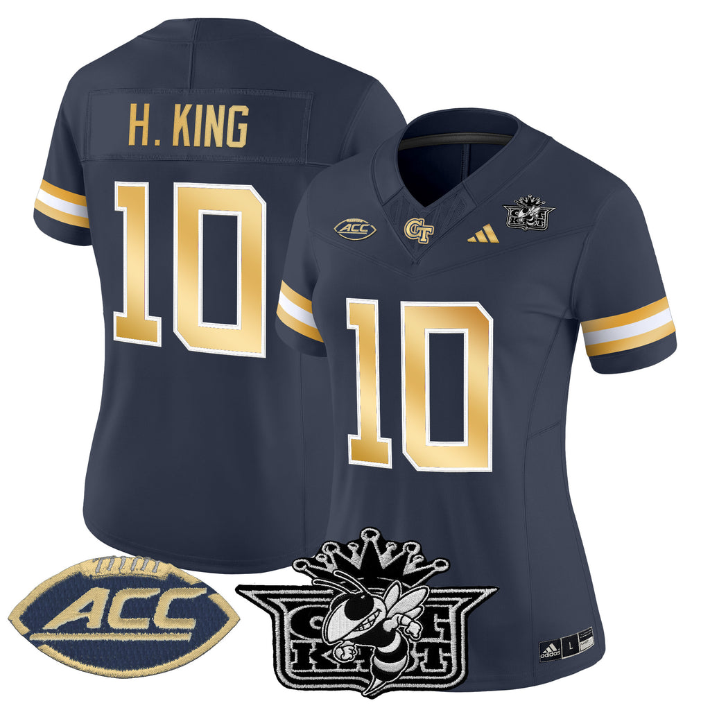 Women's Outkast x Georgia Tech Yellow Jackets 2025 Vapor Limited Jersey - All stitched