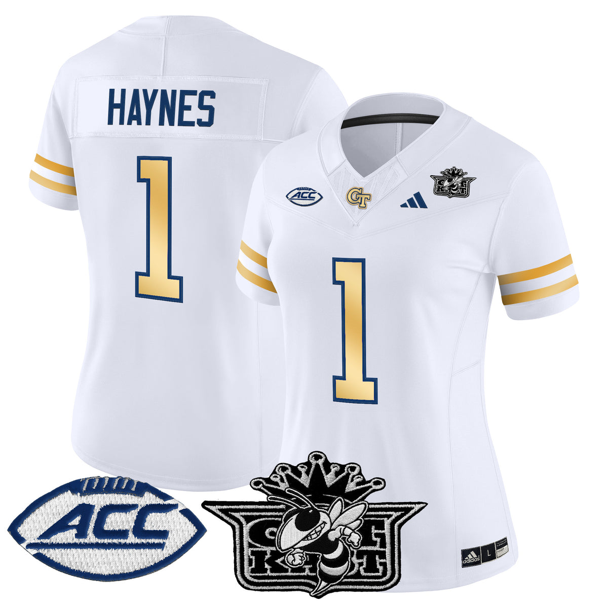 Women's Outkast x Georgia Tech Yellow Jackets 2025 Vapor Limited Jersey - All stitched