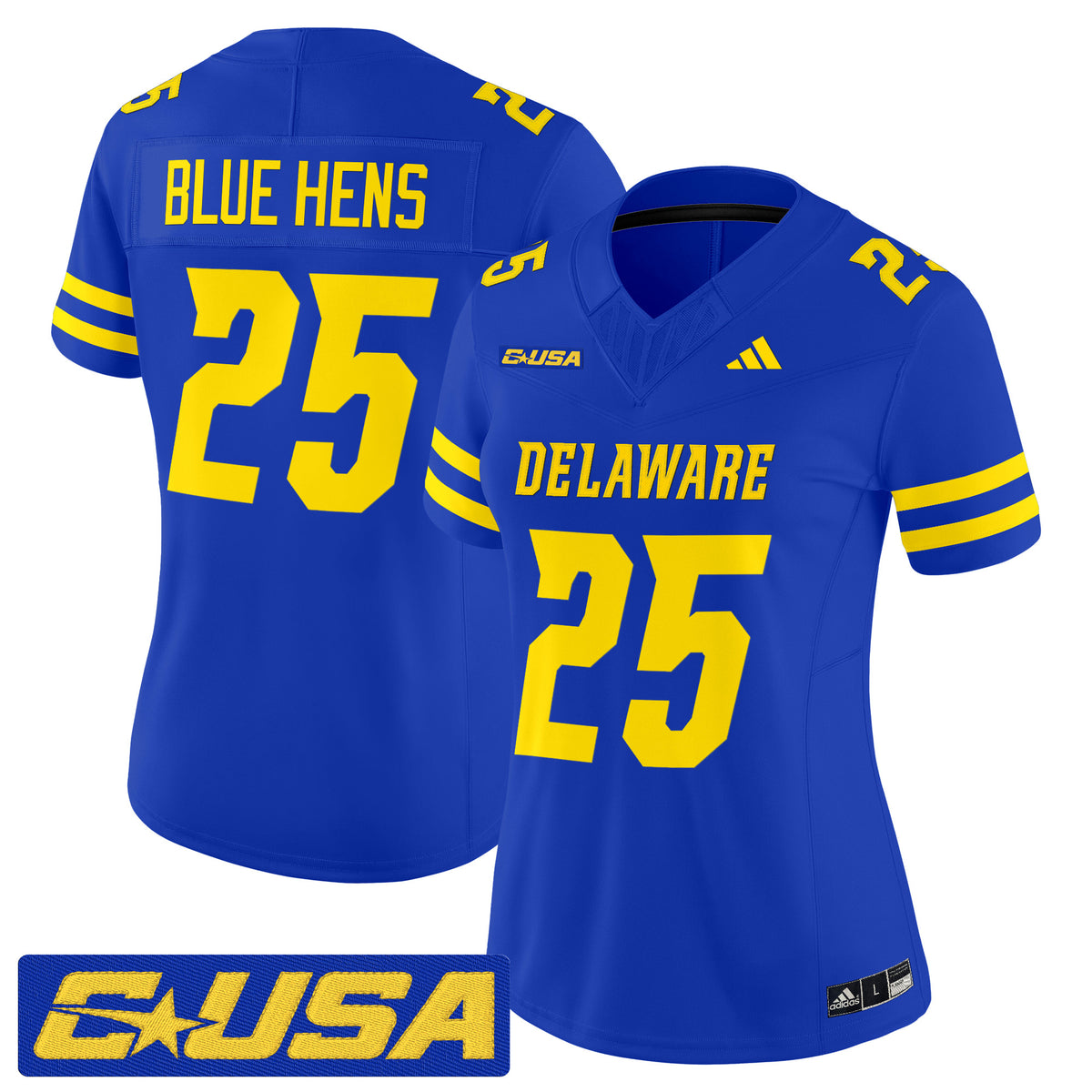 Women's Delaware Blue Hens 2025 Vapor Limited Jersey - All Stitched
