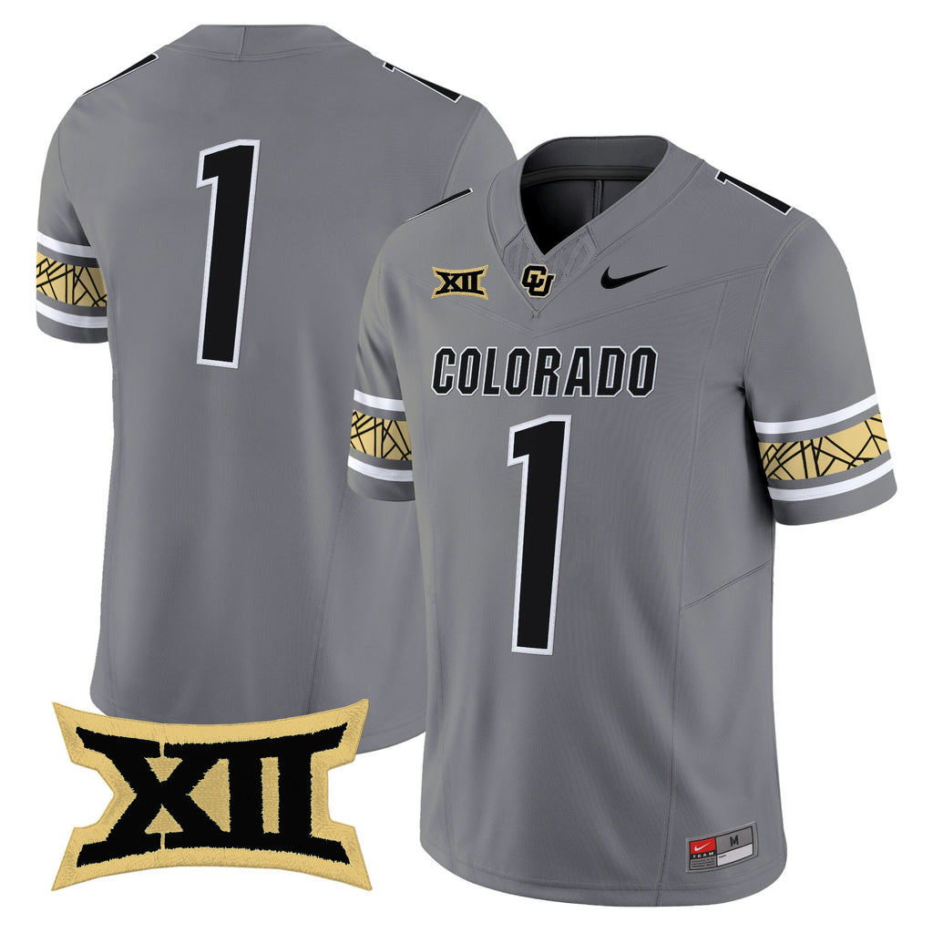 Men's Colorado Buffaloes 2025 Vapor Limited Jersey V2 - All Stitched