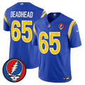 Men's Los Angeles Rams x Grateful Dead Vapor Limited Jersey - All Stitched