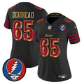 Women's San Francisco 49ers x Grateful Dead Rivalries Vapor Limited Jersey - Rivalries Edition - All Stitched