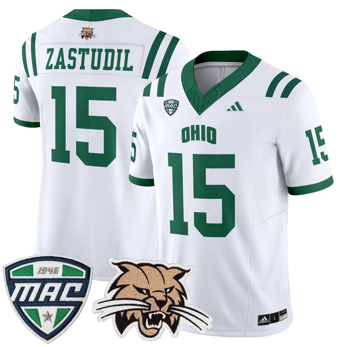 Men's Ohio Bobcats 2025 Vapor Limited Jersey - All Stitched