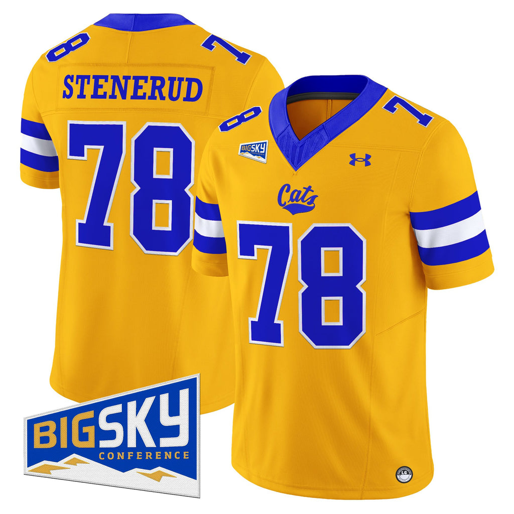 Men's Montana State Bobcats 2025 Vapor Limited Jersey - All Stitched