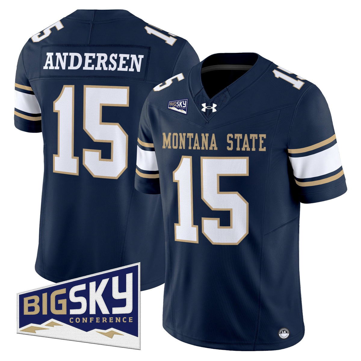 Men's Montana State Bobcats 2025 Vapor Limited Jersey - All Stitched