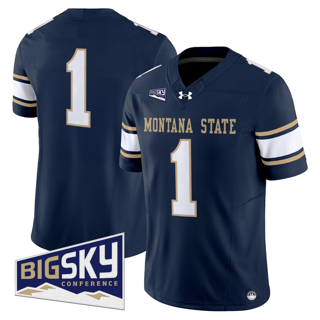 Men's Montana State Bobcats 2025 Vapor Limited Jersey - All Stitched