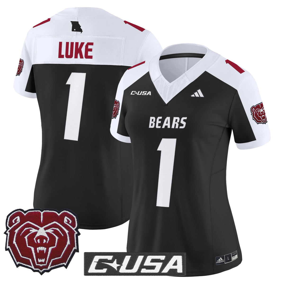 Women's Missouri State Bears 2025 Vapor Limited Jersey - All Stitched
