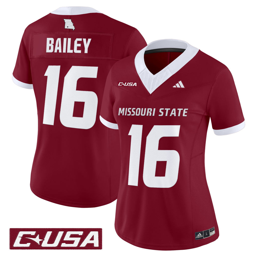 Women's Missouri State Bears 2025 Vapor Limited Jersey - All Stitched