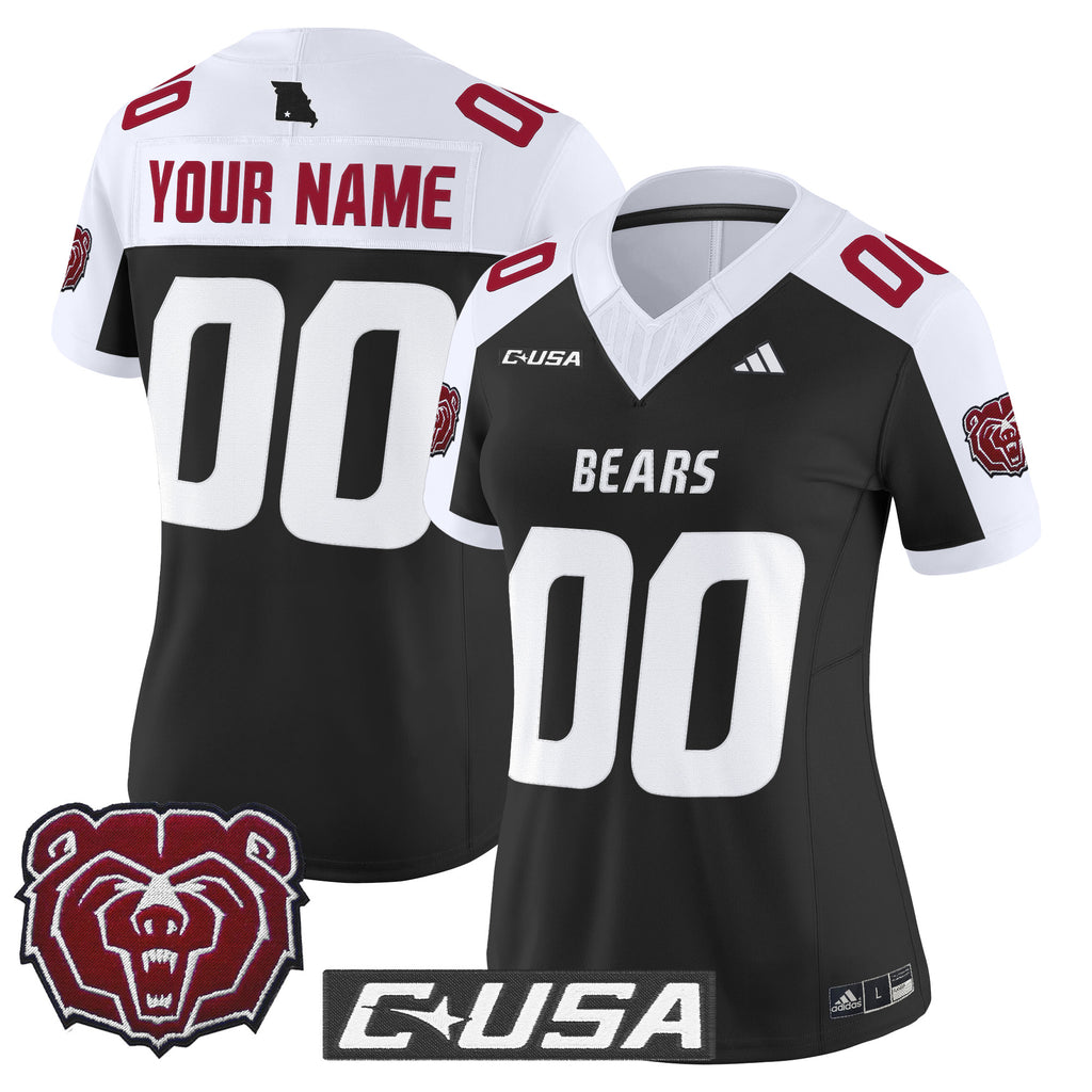 Missouri State Bears 2025 Vapor Limited Custom Jersey - All Stitched