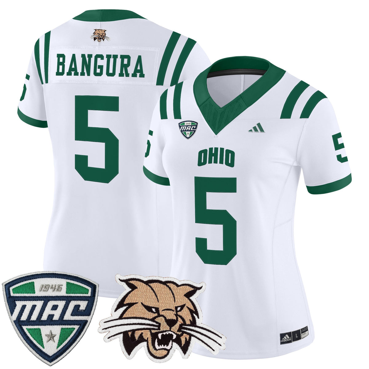 Women's Ohio Bobcats 2025 Vapor Limited Jersey - All Stitched