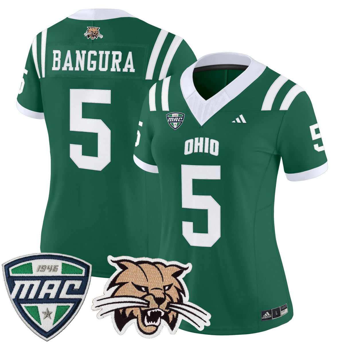 Women's Ohio Bobcats 2025 Vapor Limited Jersey - All Stitched