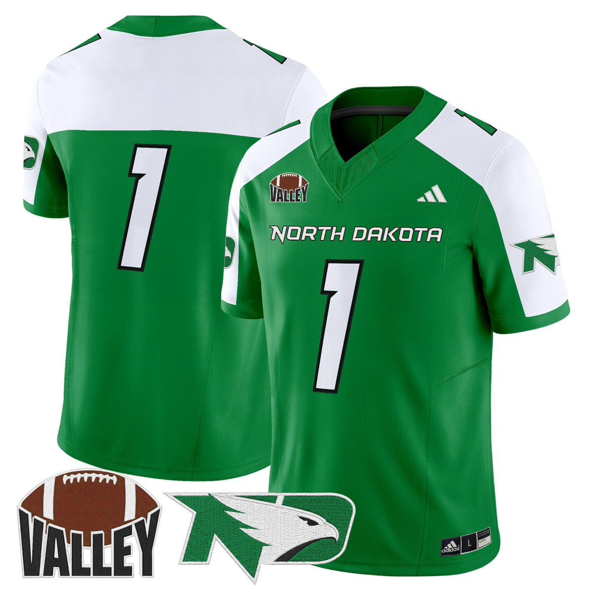 Men's North Dakota Fighting Hawks 2025 Vapor Limited Jersey - All Stitched