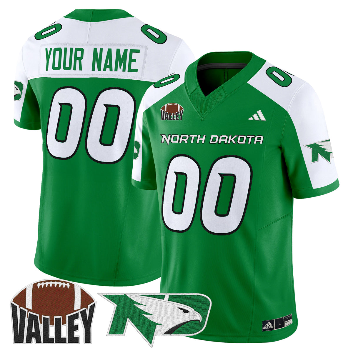 North Dakota Fighting Hawks 2025 Vapor Limited Custom Jersey - All Stitched
