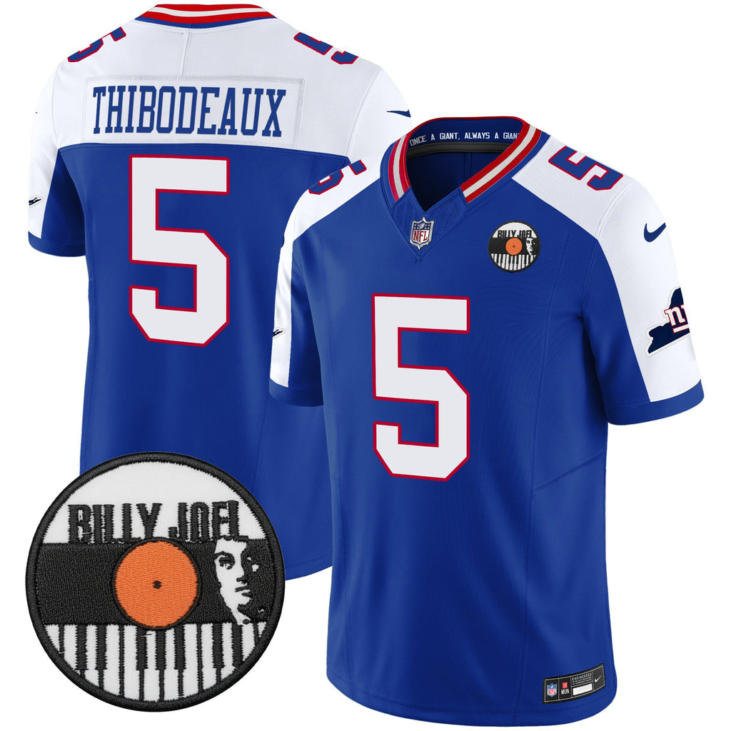 Men's Billy Joel × New York Giants Vapor Limited Jersey - All stitched