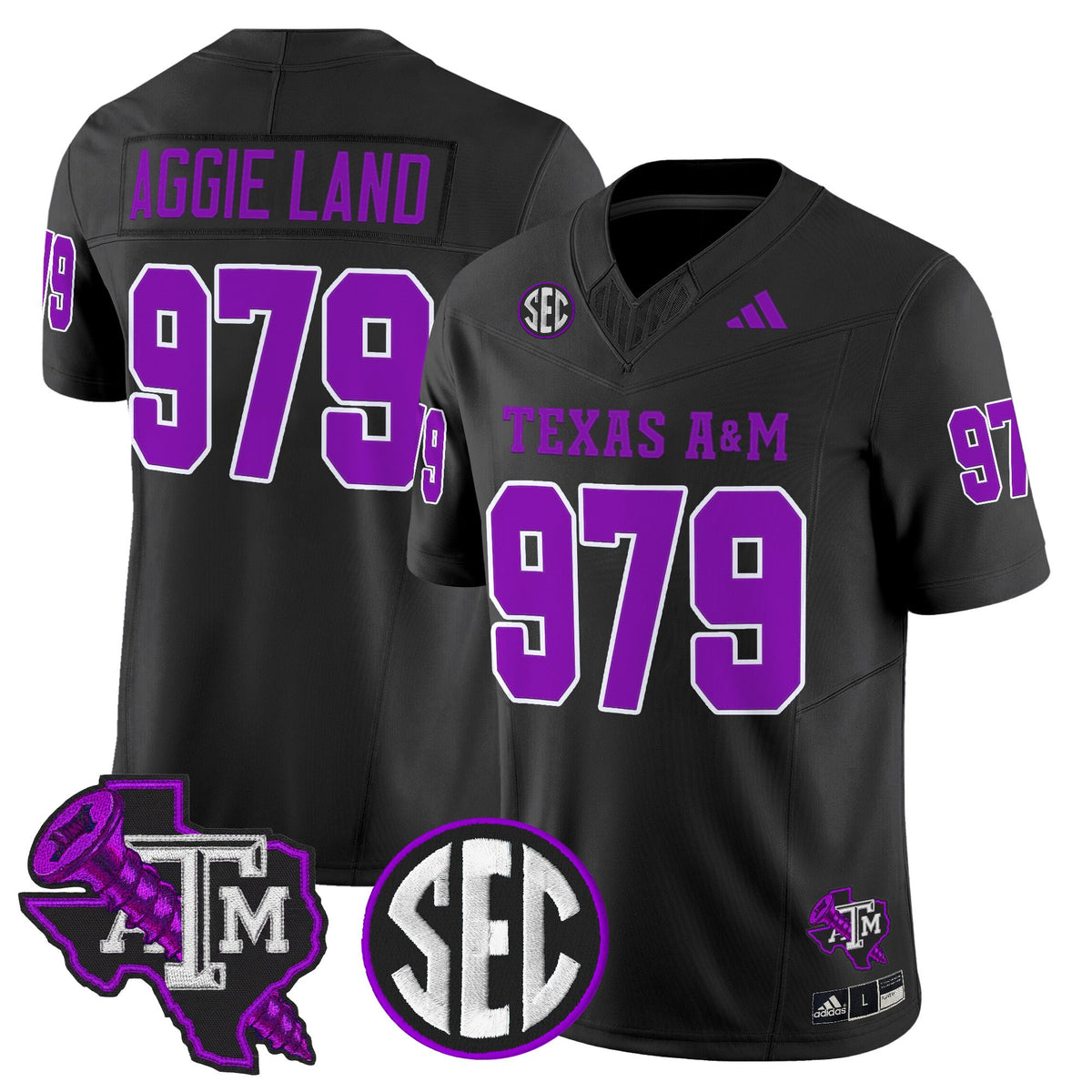 Men's Texas A&M Aggies DJ Screw Vapor Limited Jersey - All Stitched