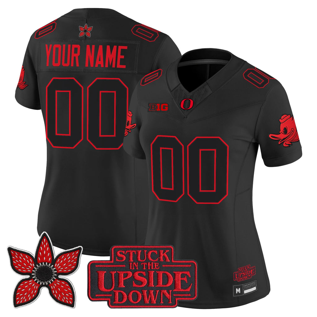 Oregon Ducks 'Stranger Things Edition' Vapor Limited Custom Jersey - All Stitched
