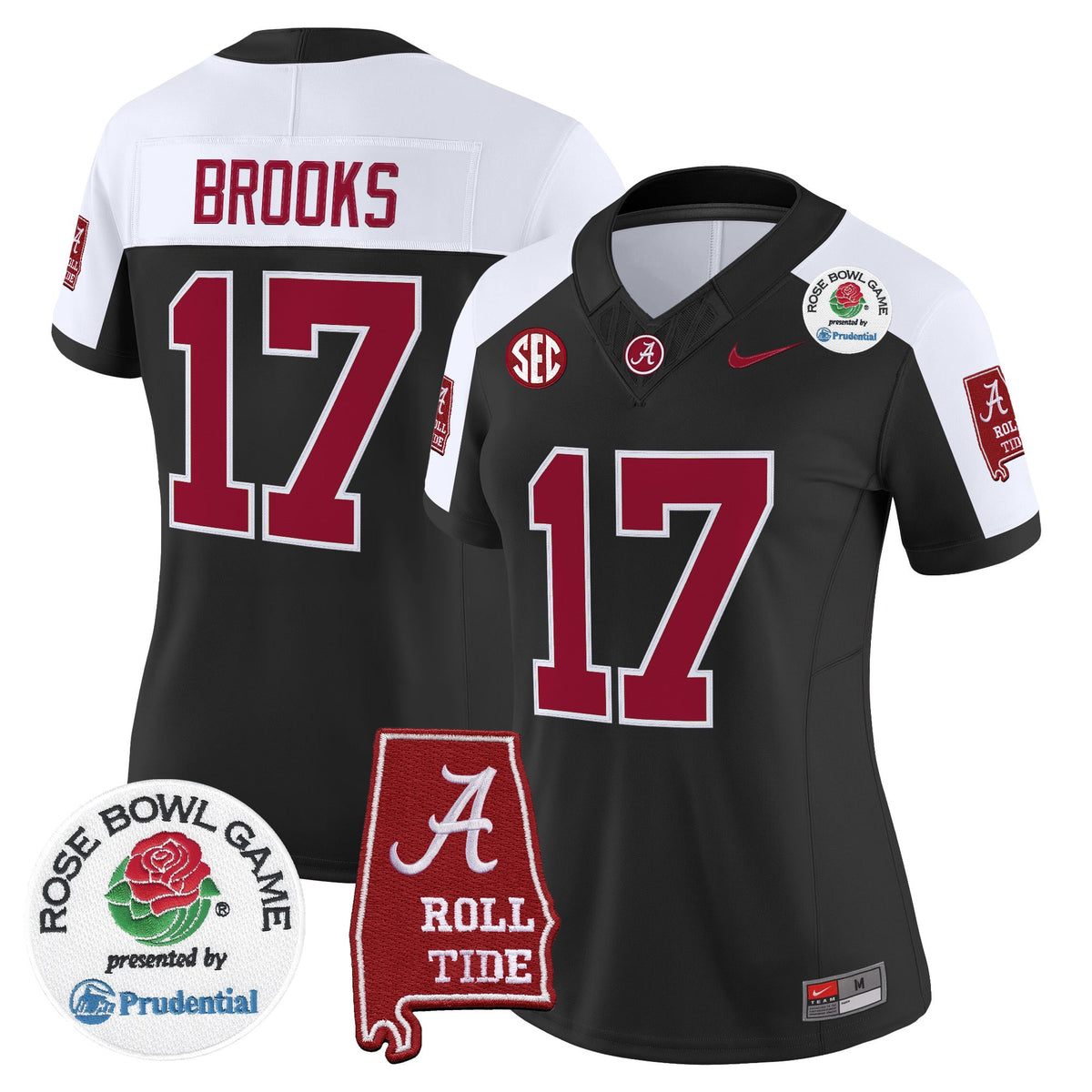 Women's Alabama Crimson Tide 2026 Rose Bowl Vapor Limited Jersey - All Stitched