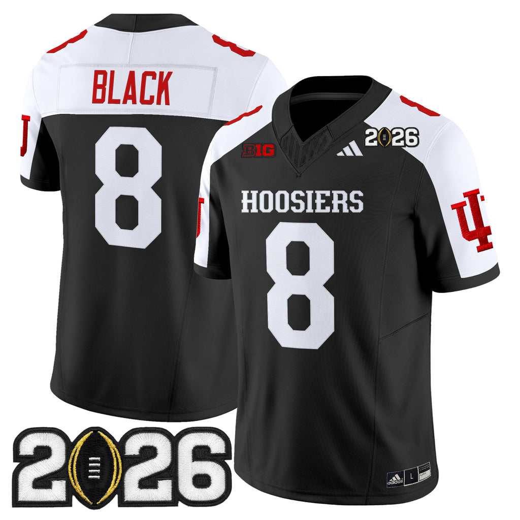 Men's Indiana Hoosiers 2026 CFP Final Patch Vapor Limited Jersey - All Stitched