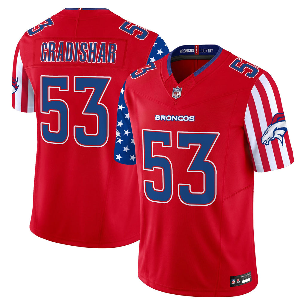 Men's Denver Broncos "America250 Edition" Vapor Limited Jersey - All Stitched