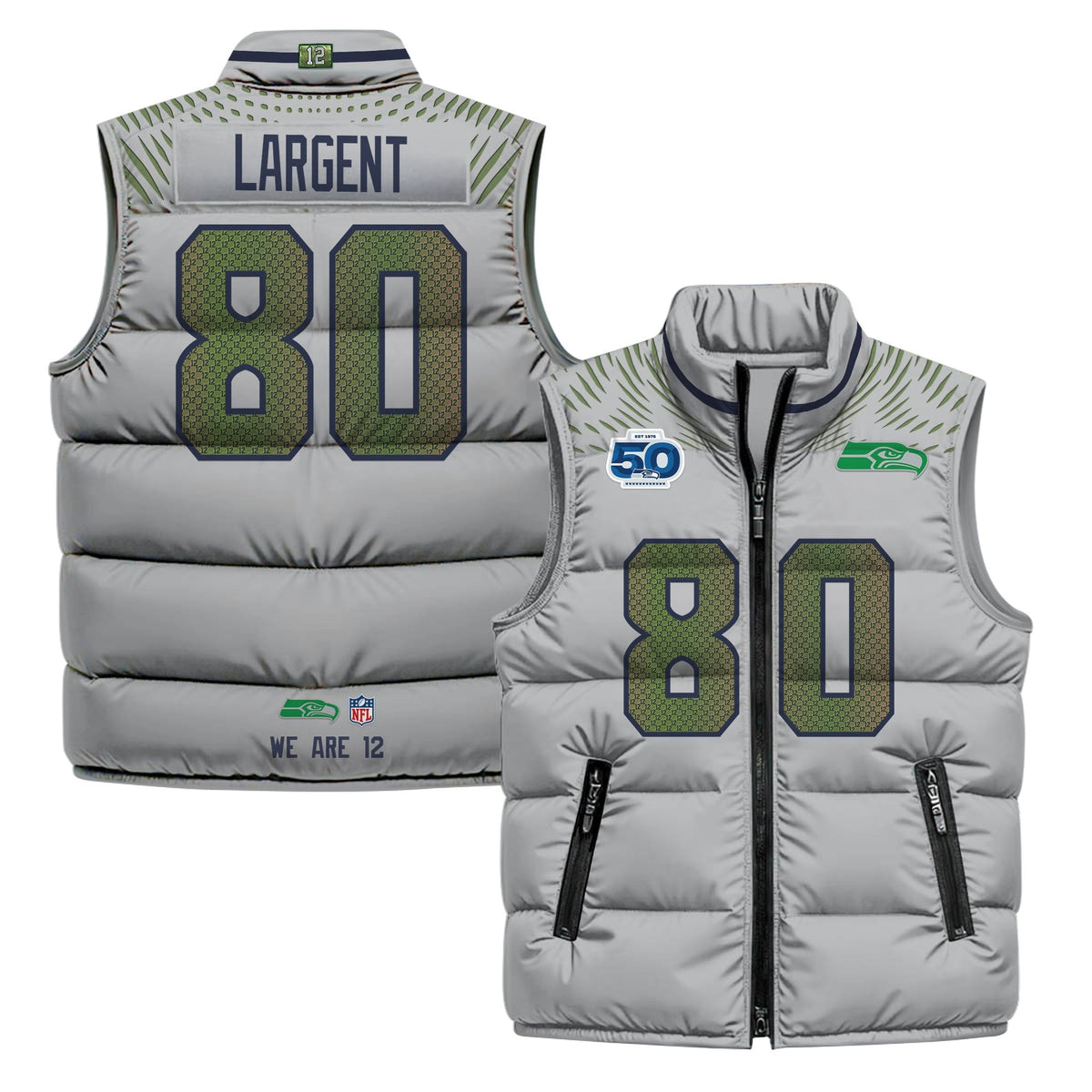 Seattle Seahawks 2026 Puffer Vest