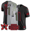 Men's Seattle Seahawks 'Upside Down Edition' Vapor Limited Jersey - All Stitched