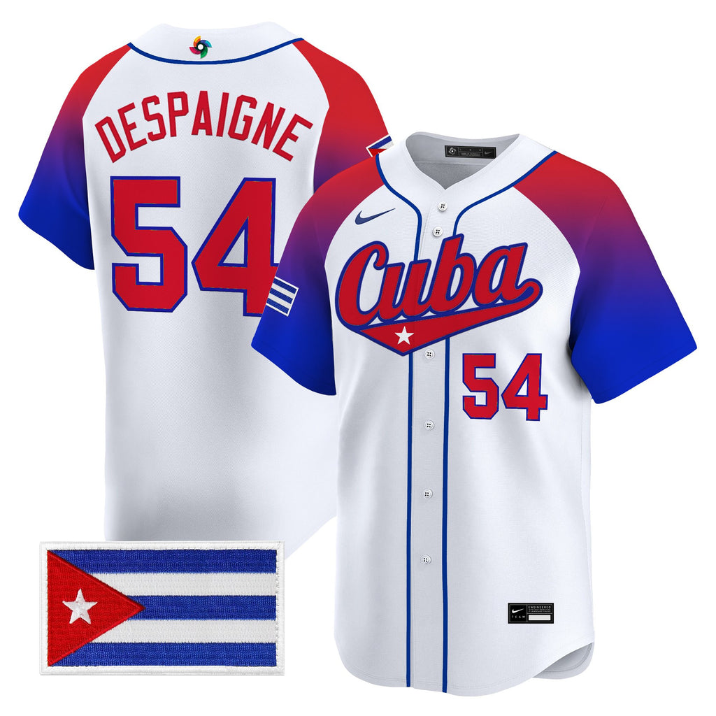 Men's Team Cuba World Baseball Classic Vapor Premier Jersey - All Stitched