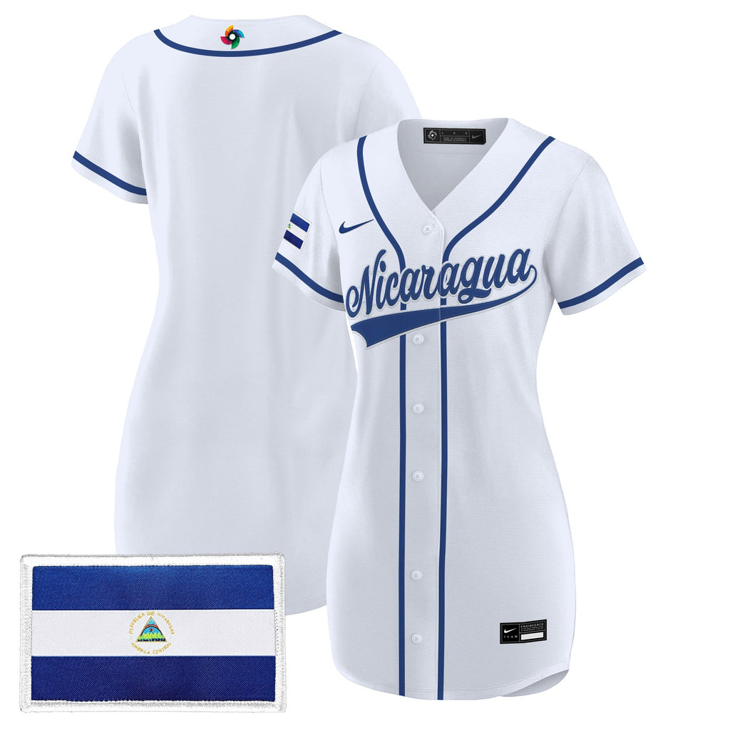 Women's Team Nicaragua 2026 World Baseball Classic Baseball Dress - All Stitched