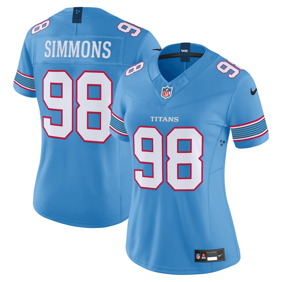 Women's Tennessee Titans 2026 Vapor Limited Jersey - All Stitched