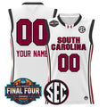 South Carolina Gamecocks 2026 Women's Tournament Final Four Custom Basketball Jersey - All Stitched