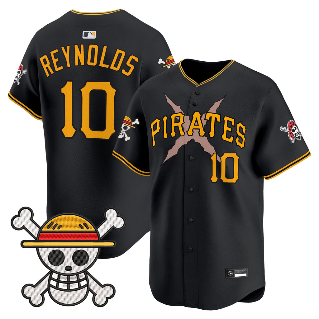 Men's Pittsburgh Pirates x One Piece Vapor Premier Limited Jersey - Stitched