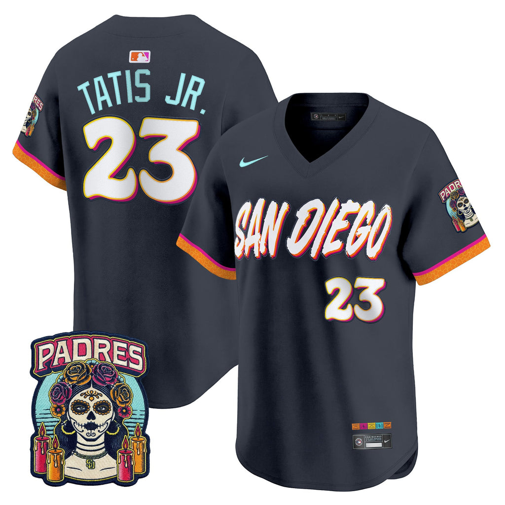 San Diego Padres 2026 City Connect Vapor Premier Limited Jersey V2 - All Stitched