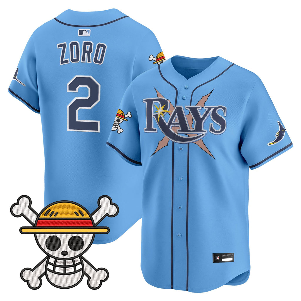 Men's Tampa Bay Rays x One Piece Vapor Premier Limited Jersey - Stitched