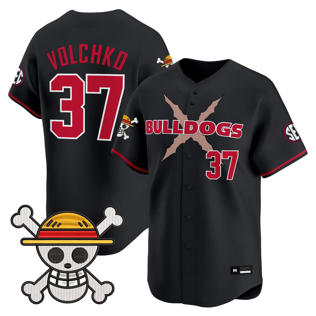 Men's Georgia Bulldogs Baseball x One Piece Vapor Premier Limited Jersey - Stitched
